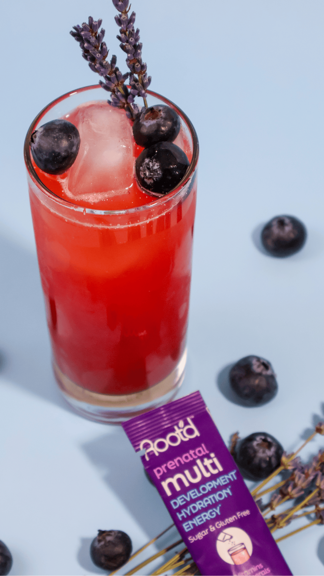 Blueberry Lavender Lemonade crafted by @ginbeforebreakfast