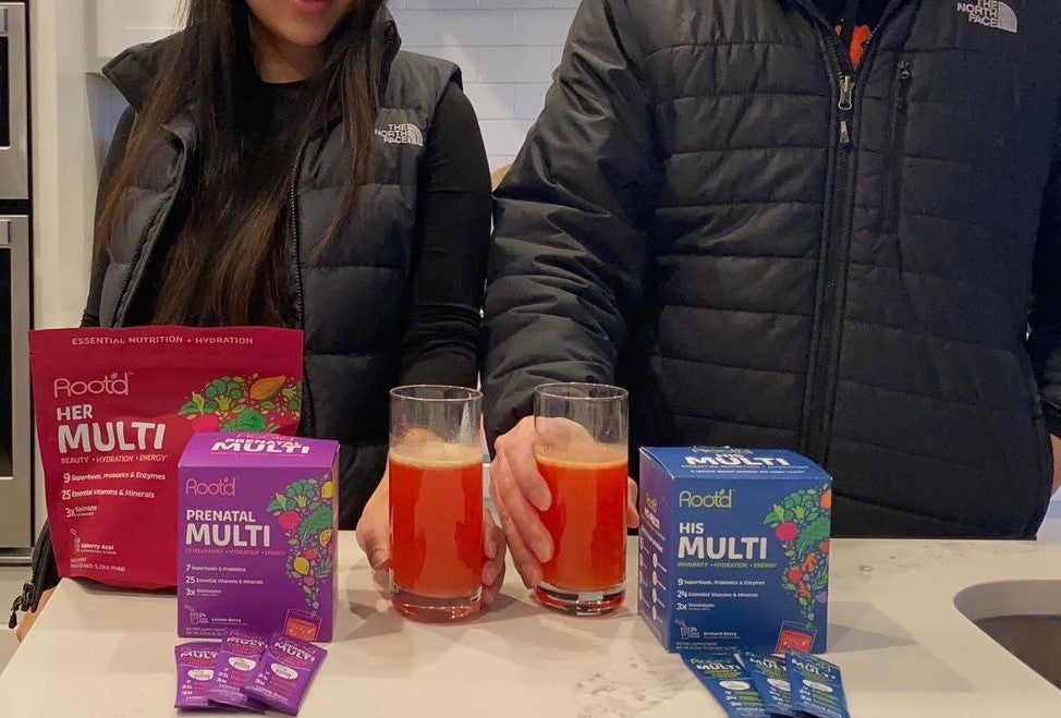 Root'd multivitamins for men and women