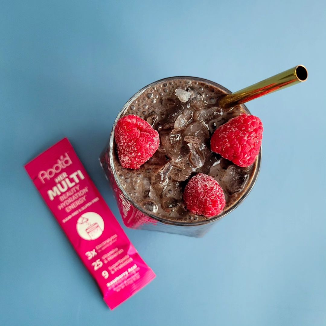 Chocolate Raspberry Bliss crafted by @ginbeforebreakfast