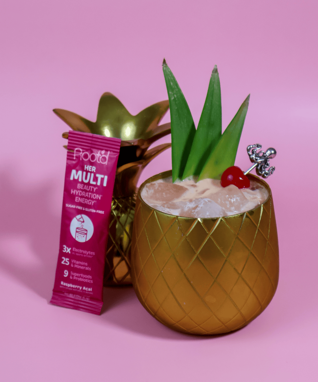 Pomegranate Ginger Sparkler by @ginbeforebreakfast