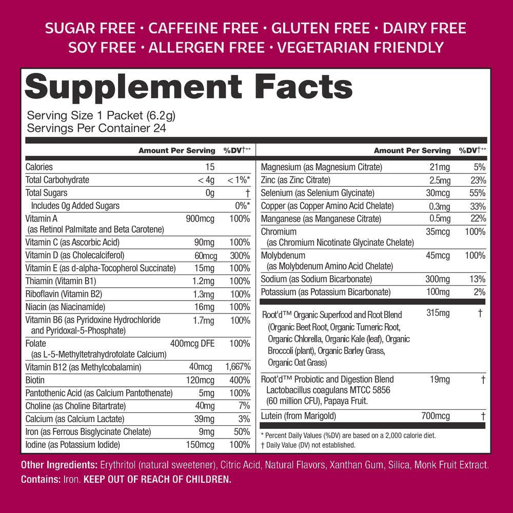 Her MULTI -Essential Vitamins & Minerals + Electrolytes for Women - SF