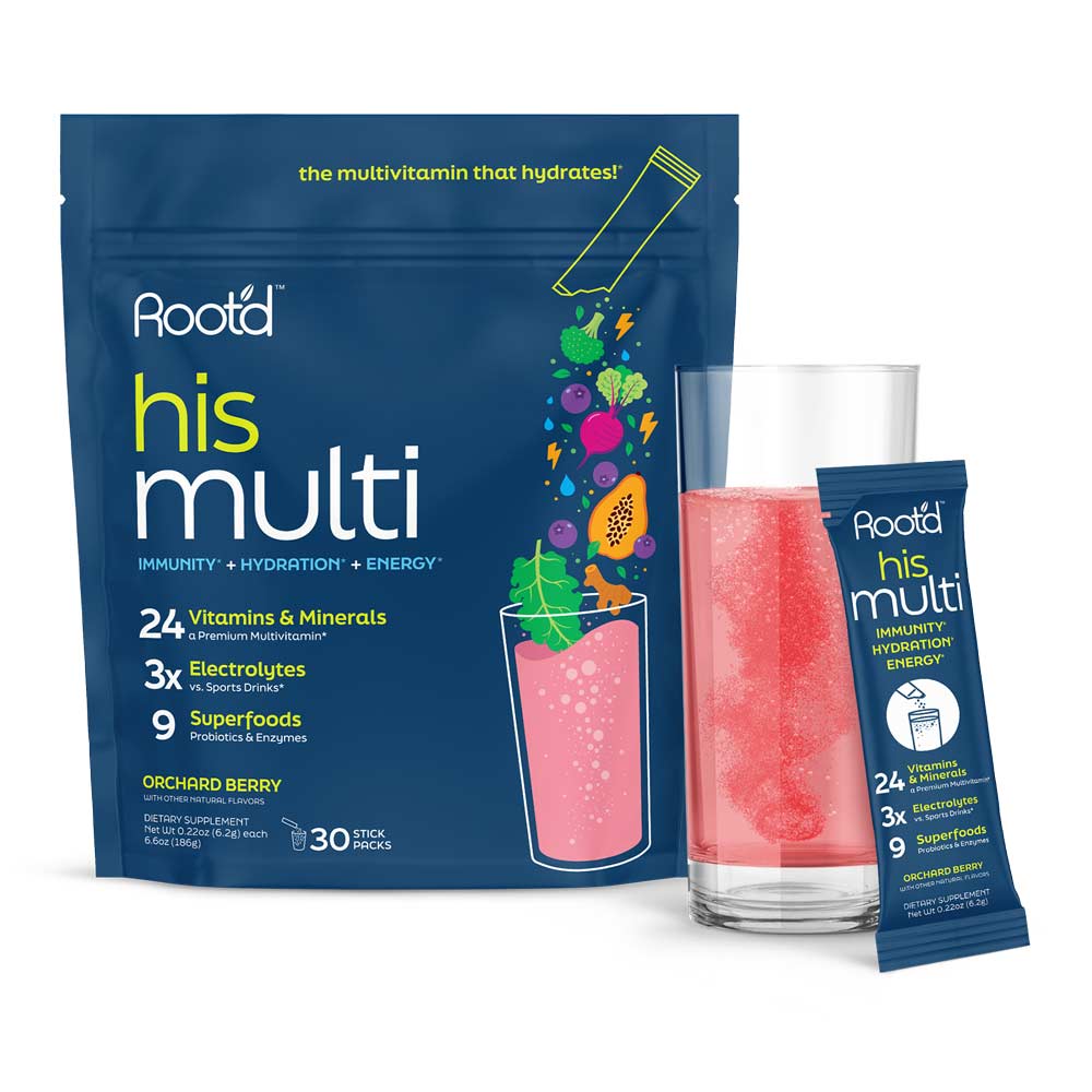 His MULTI - Essential Vitamins & Minerals + Electrolytes for Men - SF