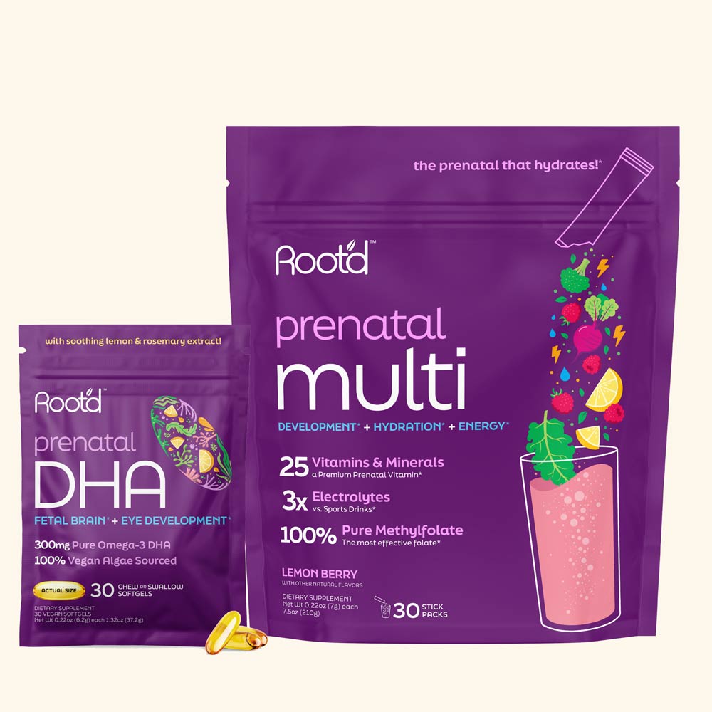 Essential Prenatal Nutrition + Electrolytes & DHA