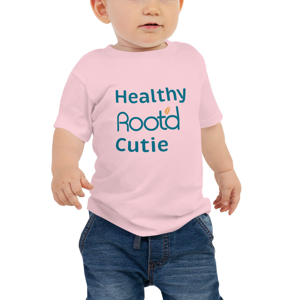 Healthy Root'd Baby Jersey Short Sleeve Tee