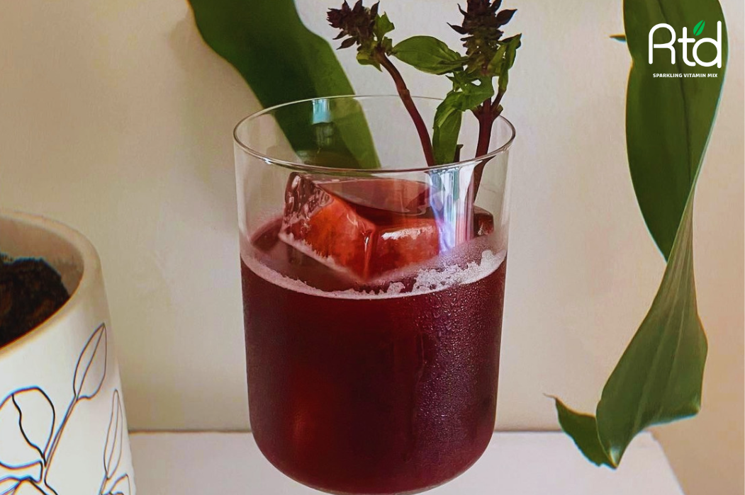 Root'd Berry Bonanza Mocktail Drink