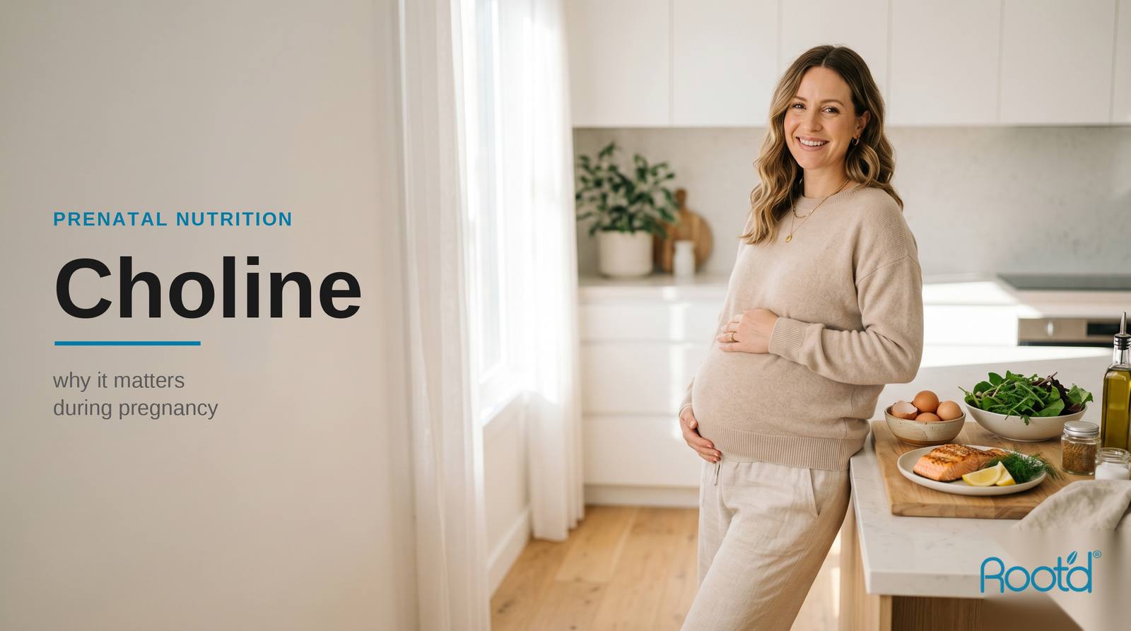 Benefits of Choline Bitartrate During Pregnancy and Why Root'd Uses It