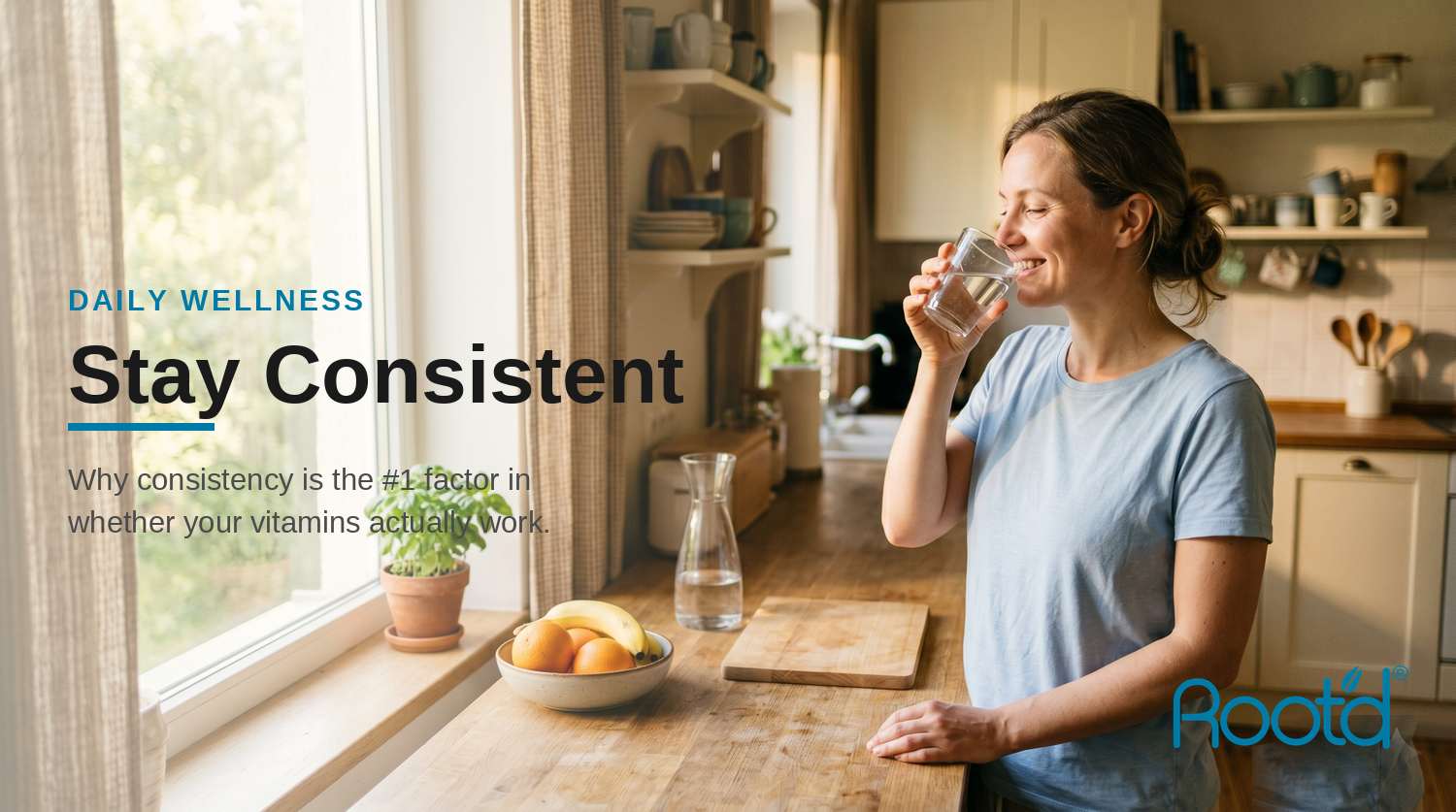 Why Consistency Is the #1 Factor in Whether Your Vitamins Actually Work