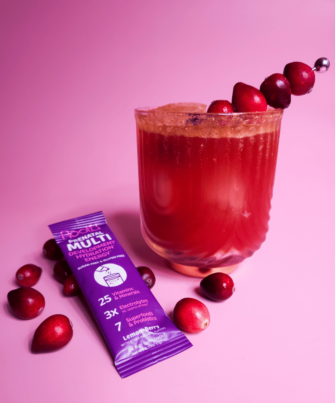 Pomegranate Ginger Sparkler by @ginbeforebreakfast