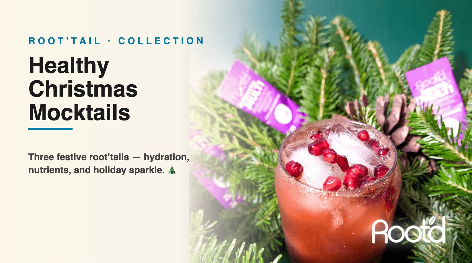 Healthy Christmas Mocktails