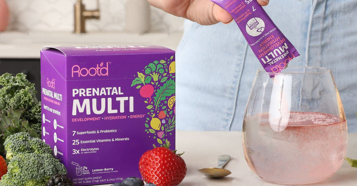 Root'd prenatal multi  - pre-workout supplements while pregnant 