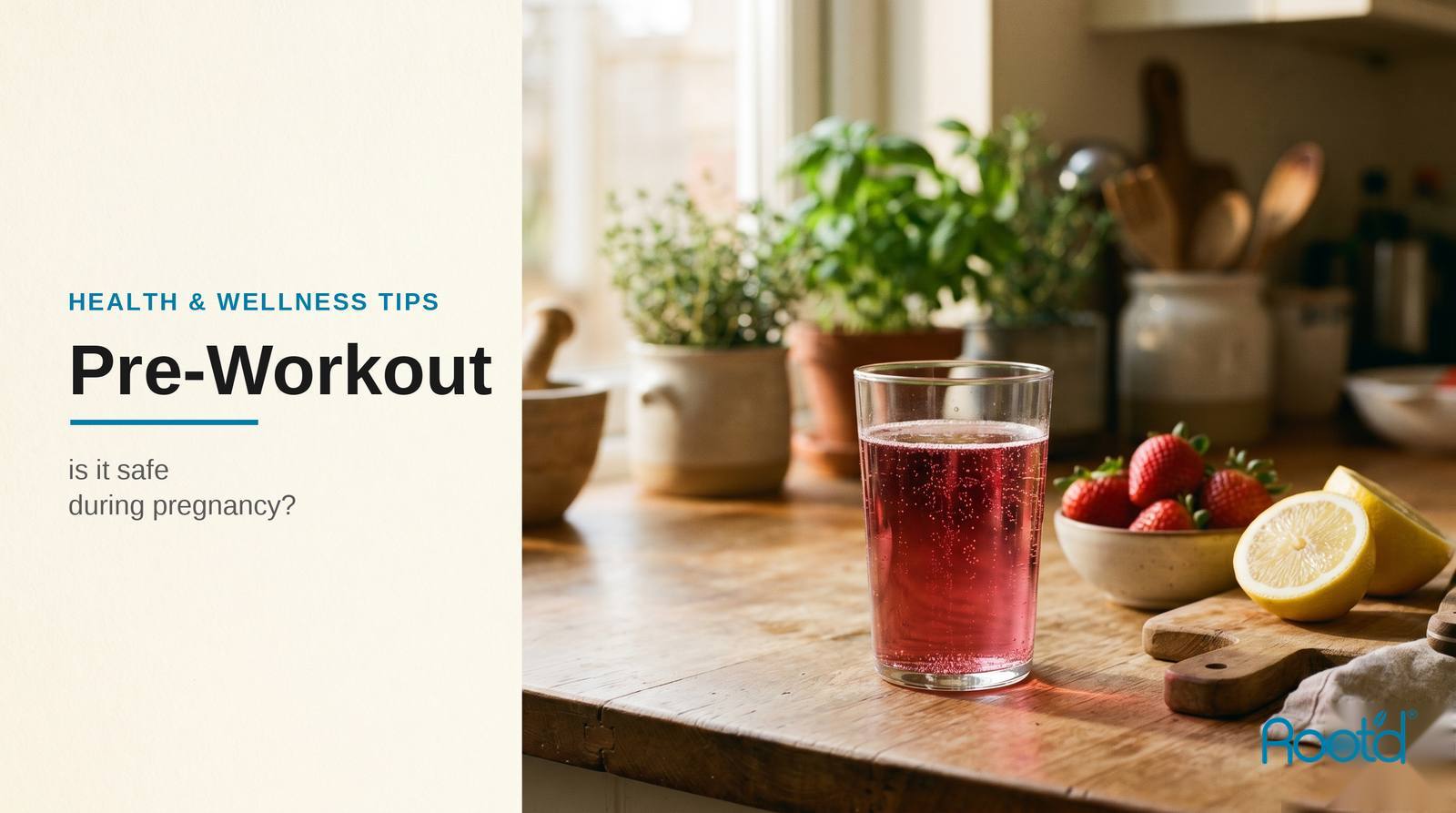 Can you take pre-workout supplements while pregnant?