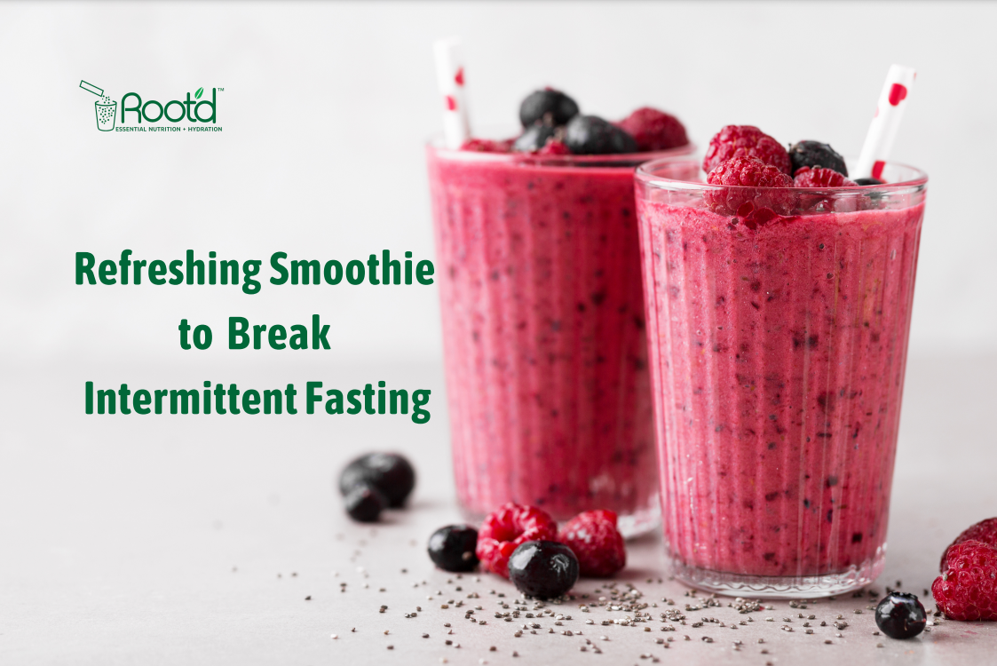 Refreshing Smoothie to Break Intermittent Fasting