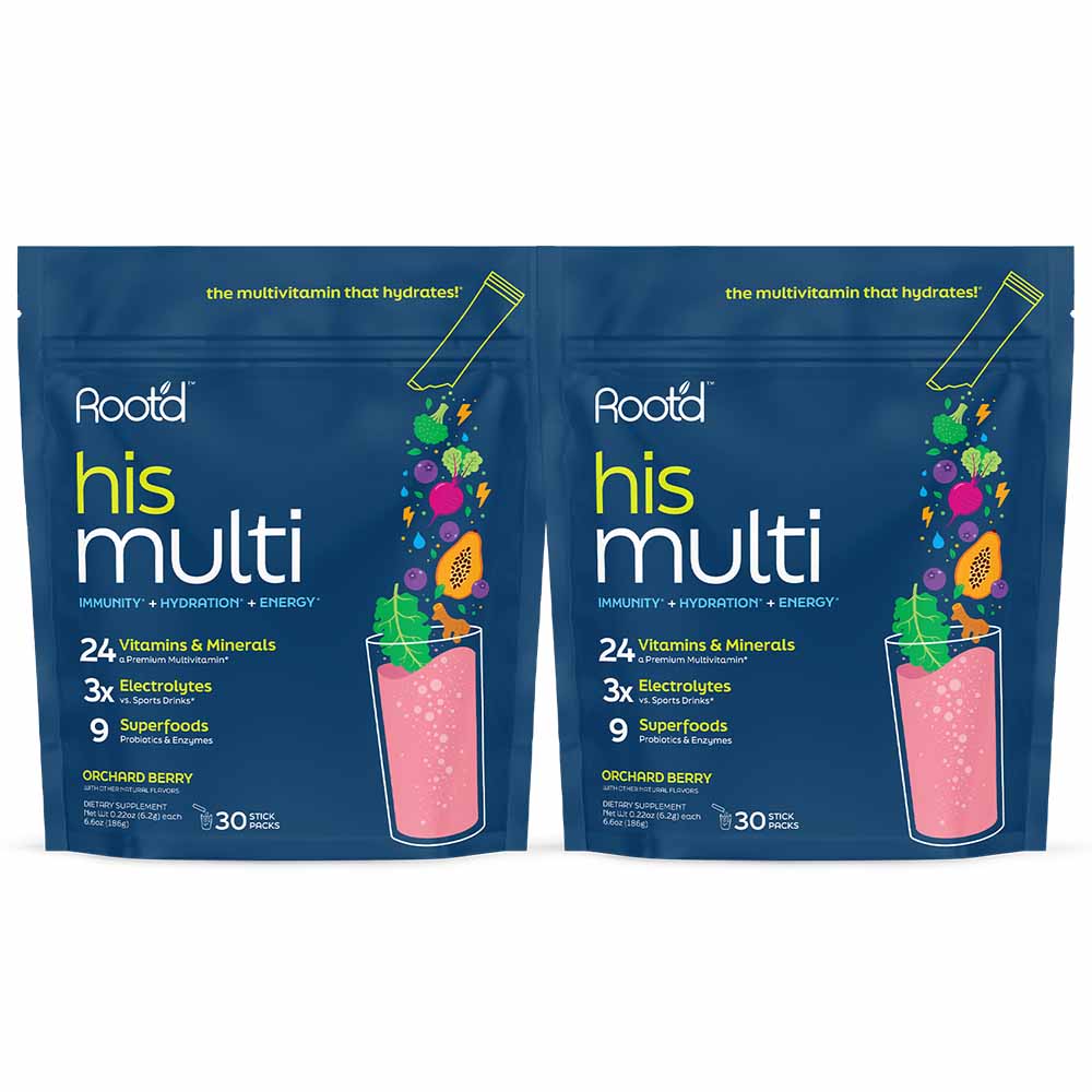 His MULTI - The Multivitamin That Hydrates - Formulated For Him