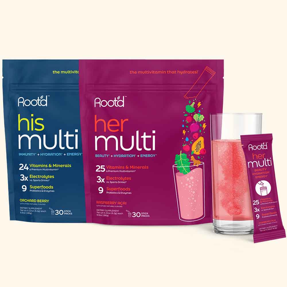 Couples’ Wellness Pack - The Hydrating Multivitamin - For Her & Him