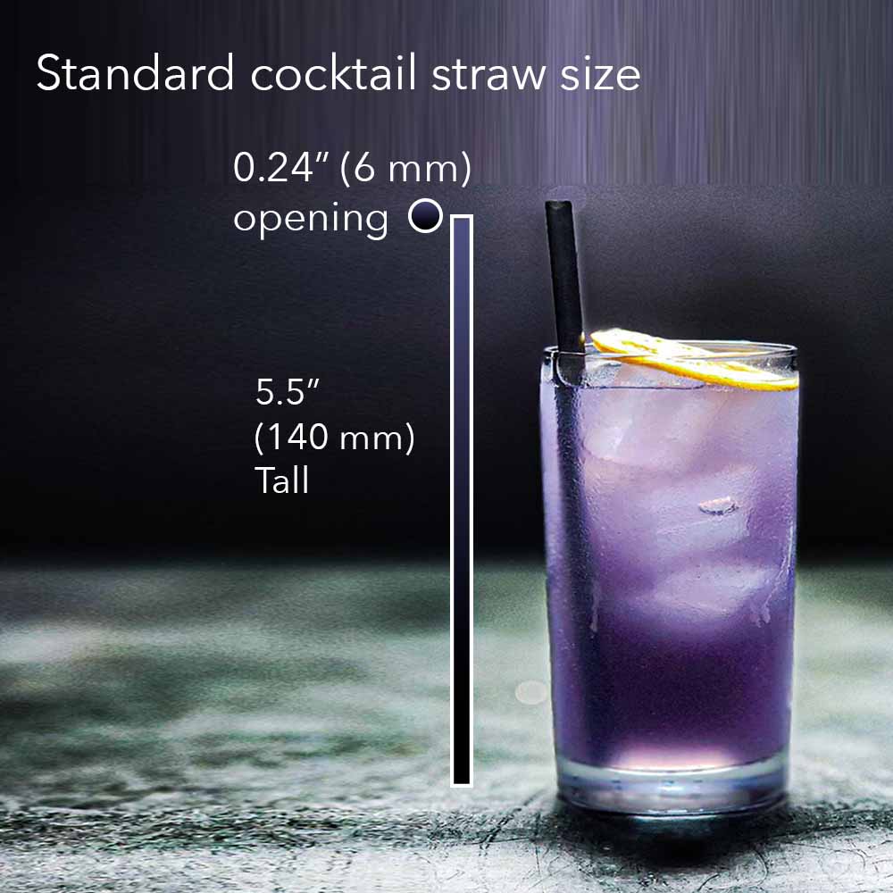 imPASTA Cocktail Straws - 100 Count