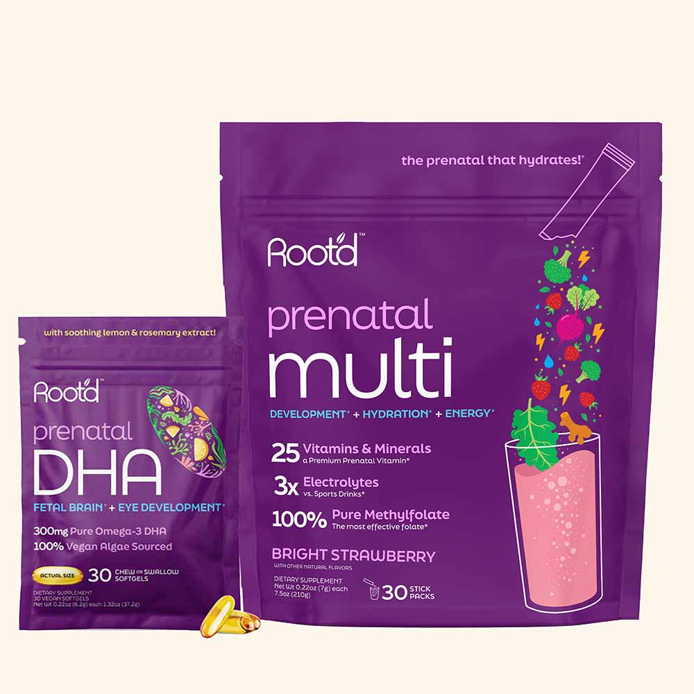 Essential Prenatal Nutrition + Electrolytes & DHA