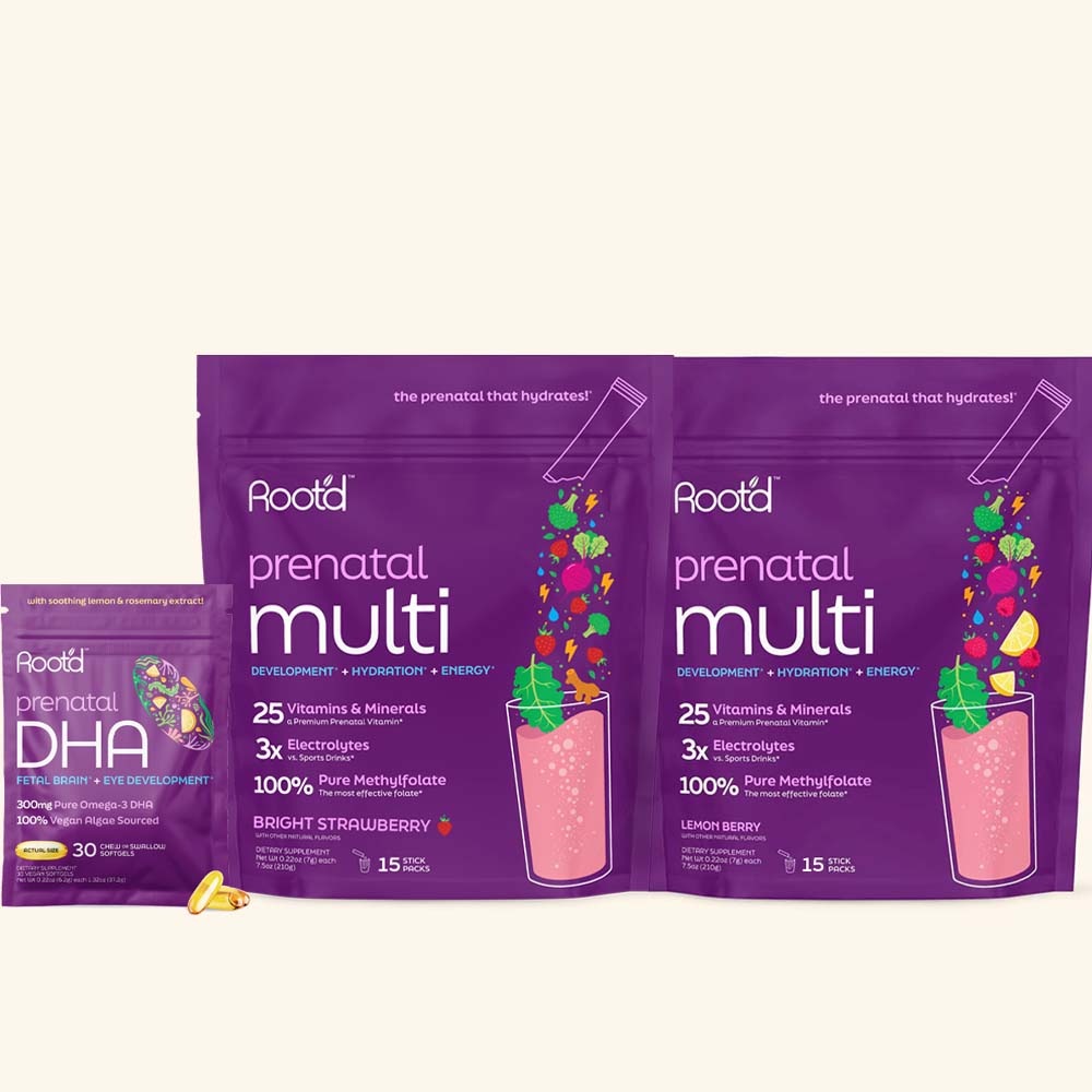 Essential Prenatal Nutrition + Electrolytes & DHA