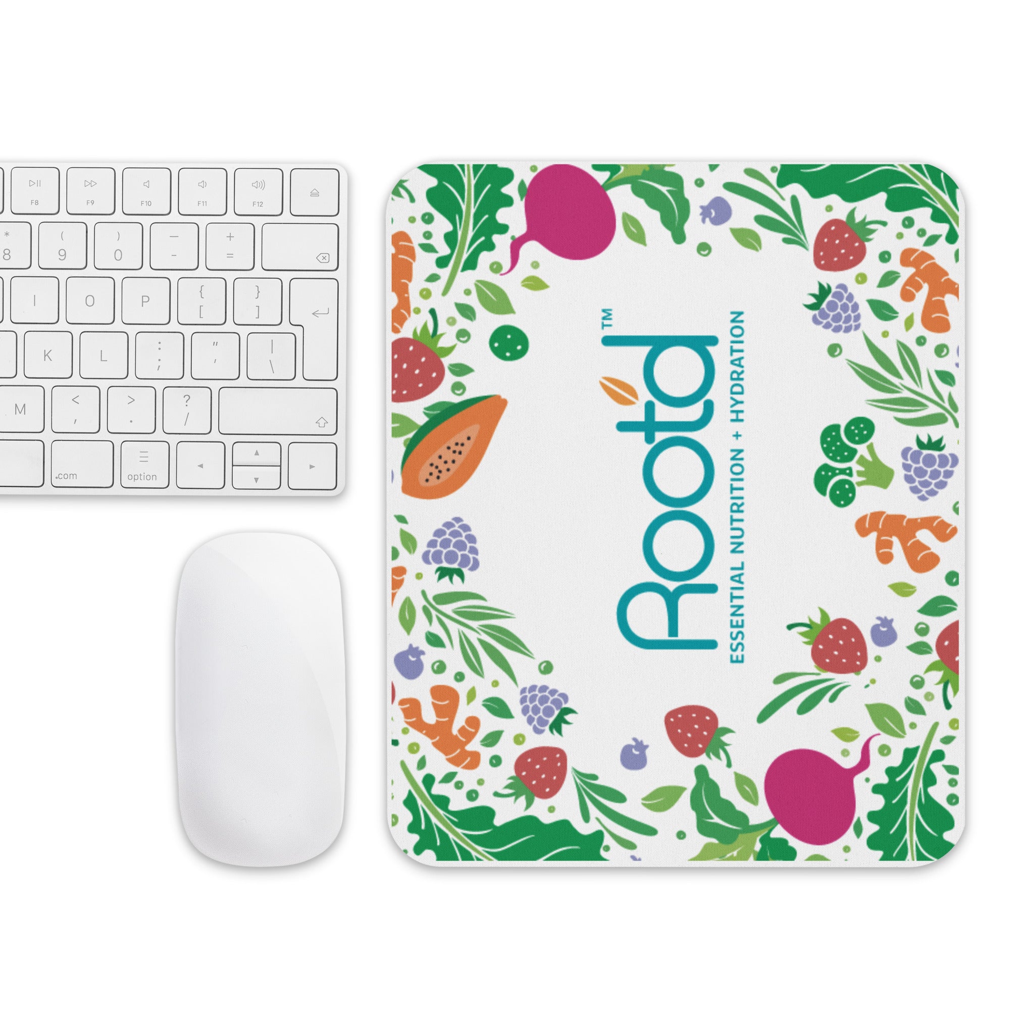 Root'd SuperGreens Mouse pad