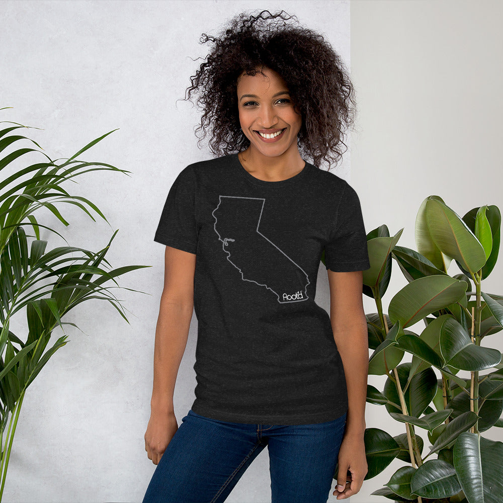 Root'd California Love Premium Cotton Unisex  T-Shirt