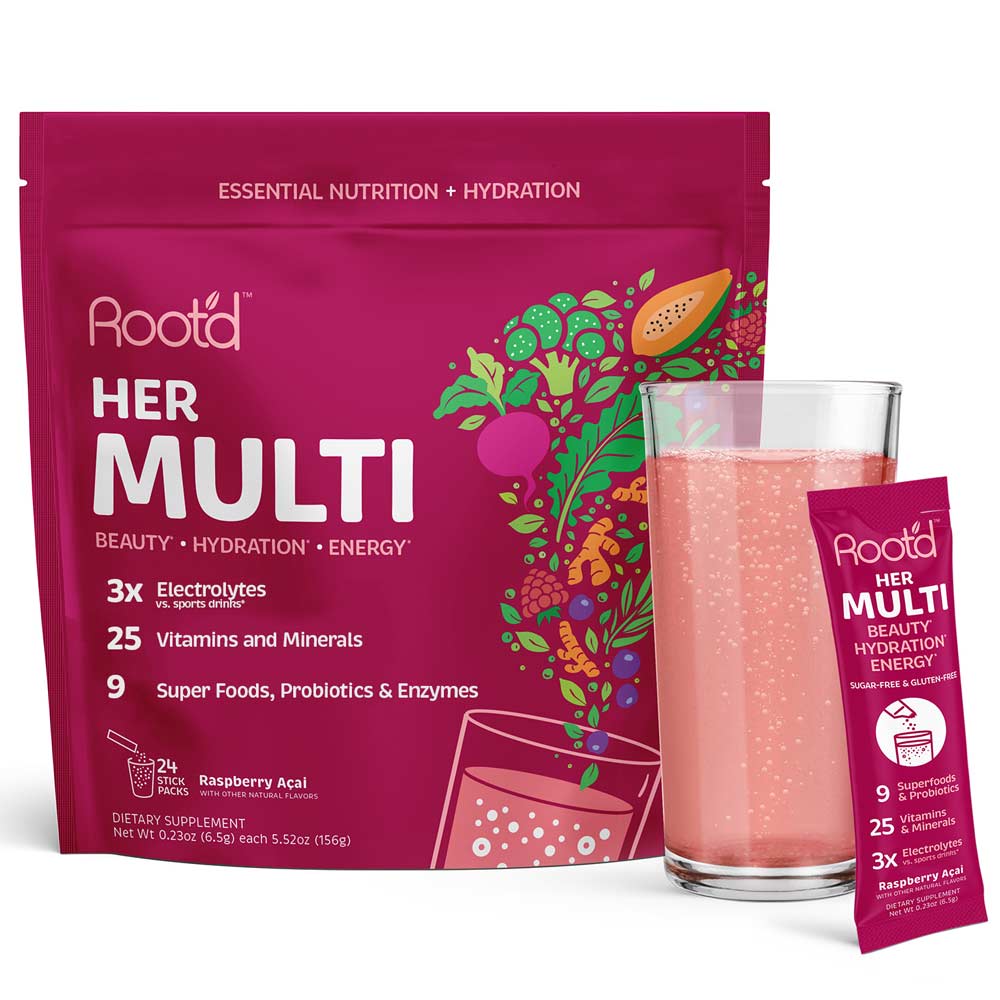 His MULTI - Electrolyte Infused Multivitamin Powder For Men – Root'd