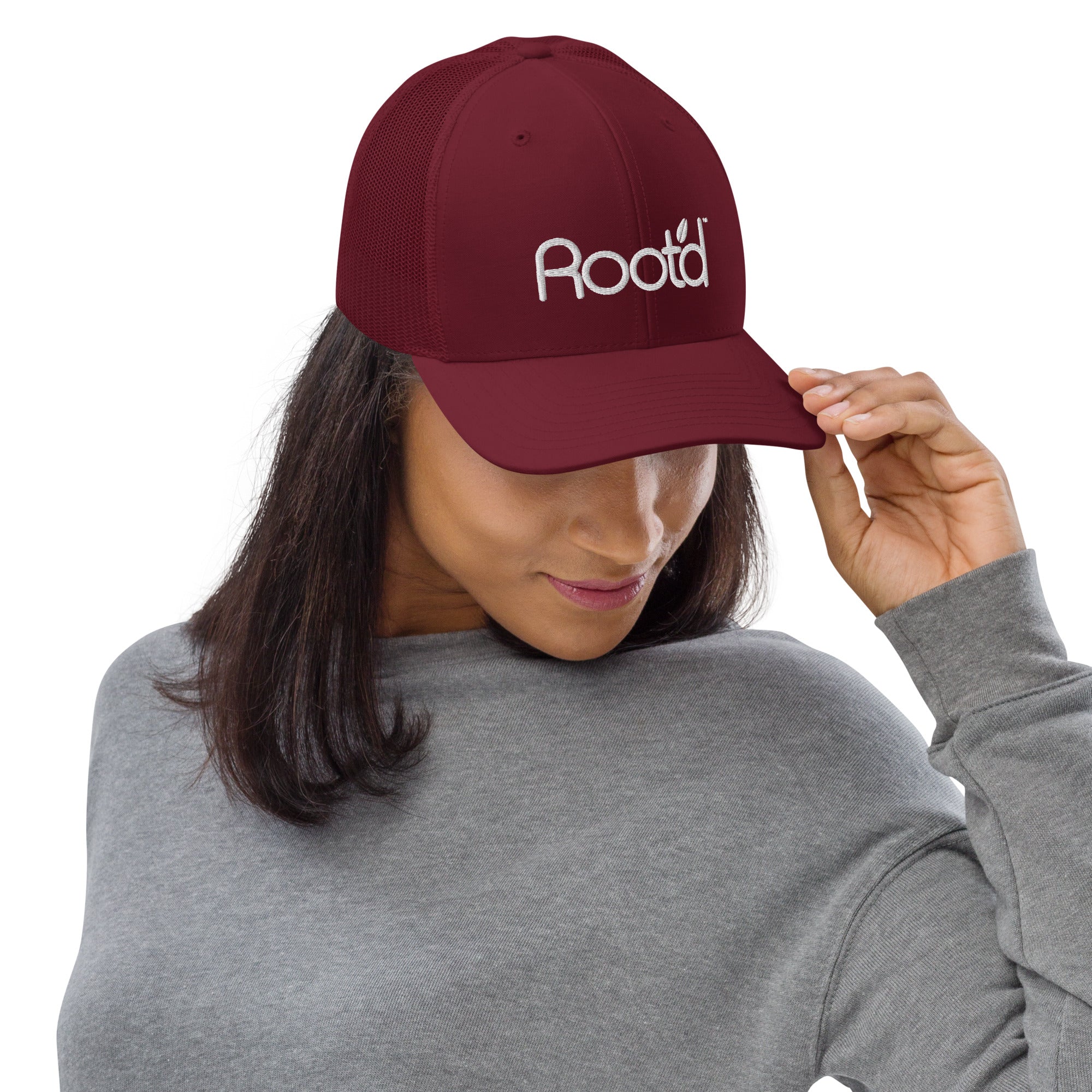 Root'd Trucker Snap Back Hat